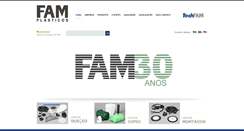 Desktop Screenshot of famplasticos.com