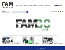 Tablet Screenshot of famplasticos.com